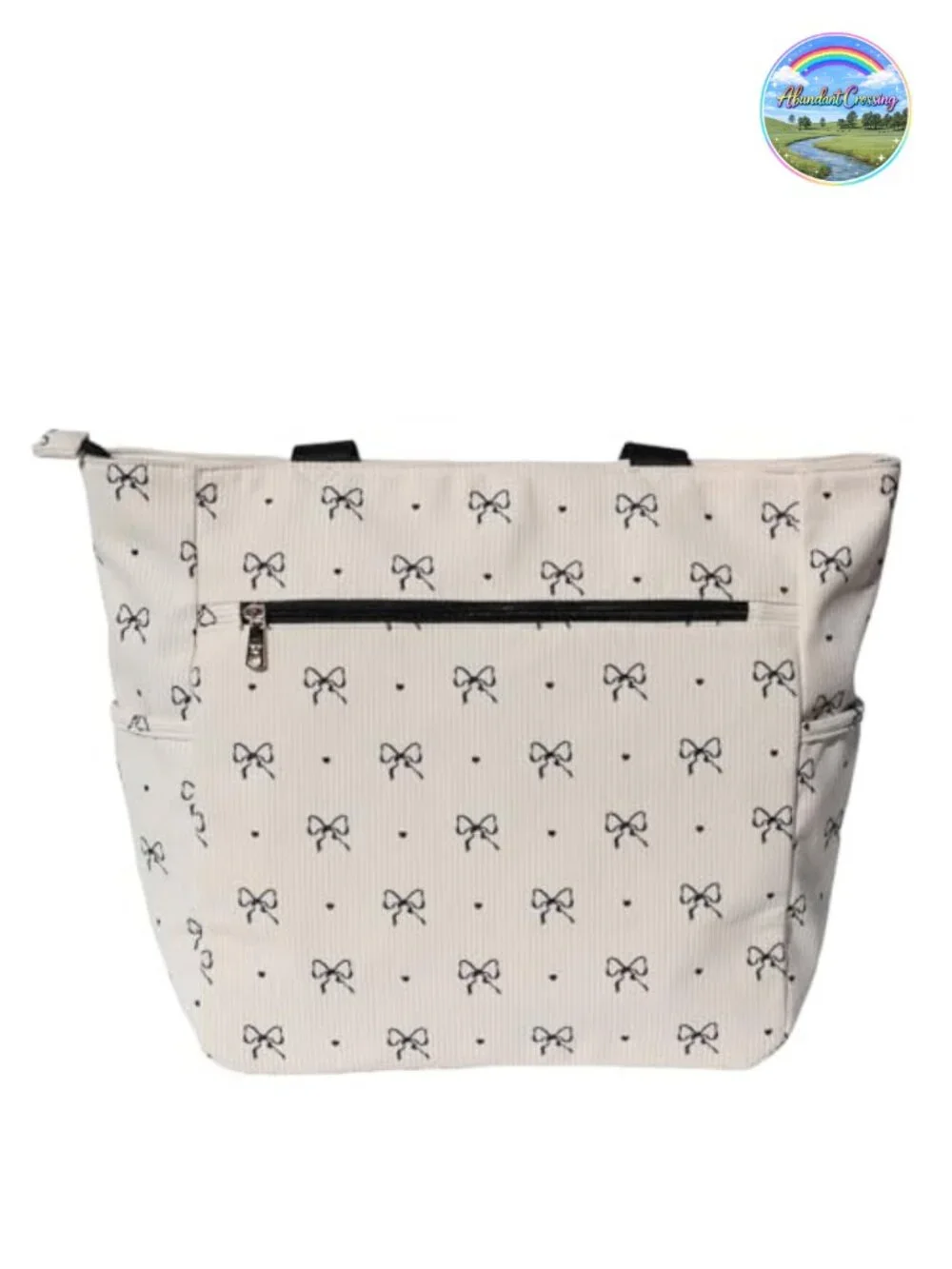 Large Tote Bag with Multi Pockets Water Resistant Heavy Duty Shoulder Bag for - Picture 4 of 6